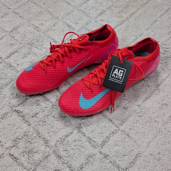 Nike Mercurial Vapor 16 Elite AG-Pro Pink Ember Soccer Cleats Mens 13 FA8693-800 main image 5